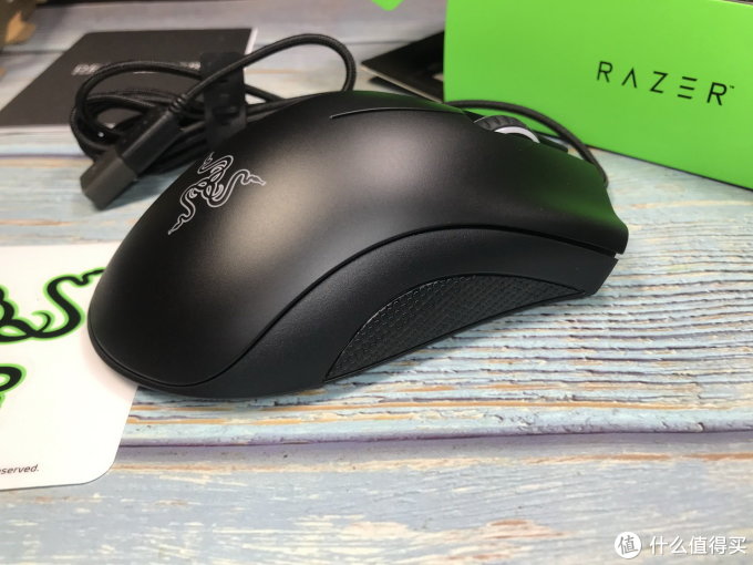 竟然中奖了:大妈送的Razer雷蛇 蝰蛇标准版 游戏鼠标