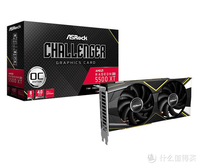 华擎发布AMD Radeon RX 5500XT Challenger挑战者系列显卡