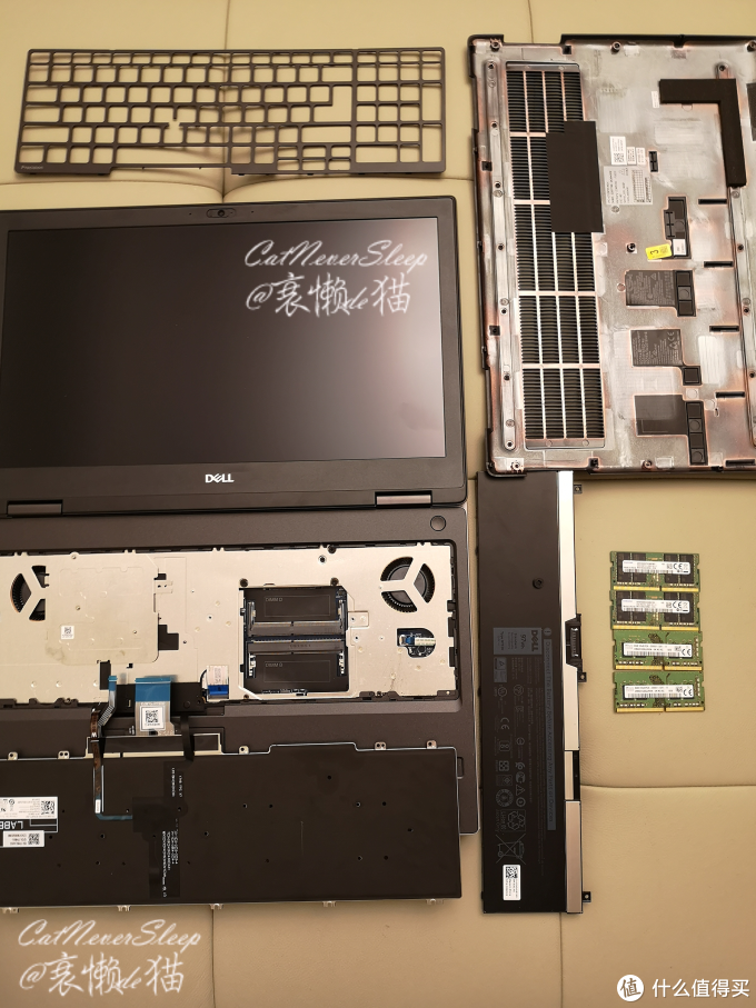 DellPrecision7540移动工作站拆解升级128G内存体验(附详细教程