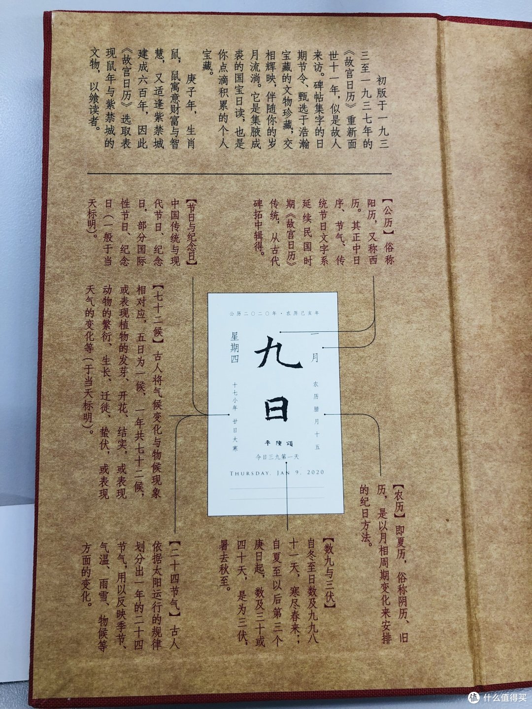 一本有内容的日历--故宫日历晒单