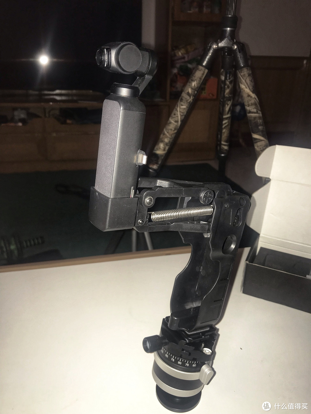 osmopocketholdaz轴稳定器开箱与简单评测