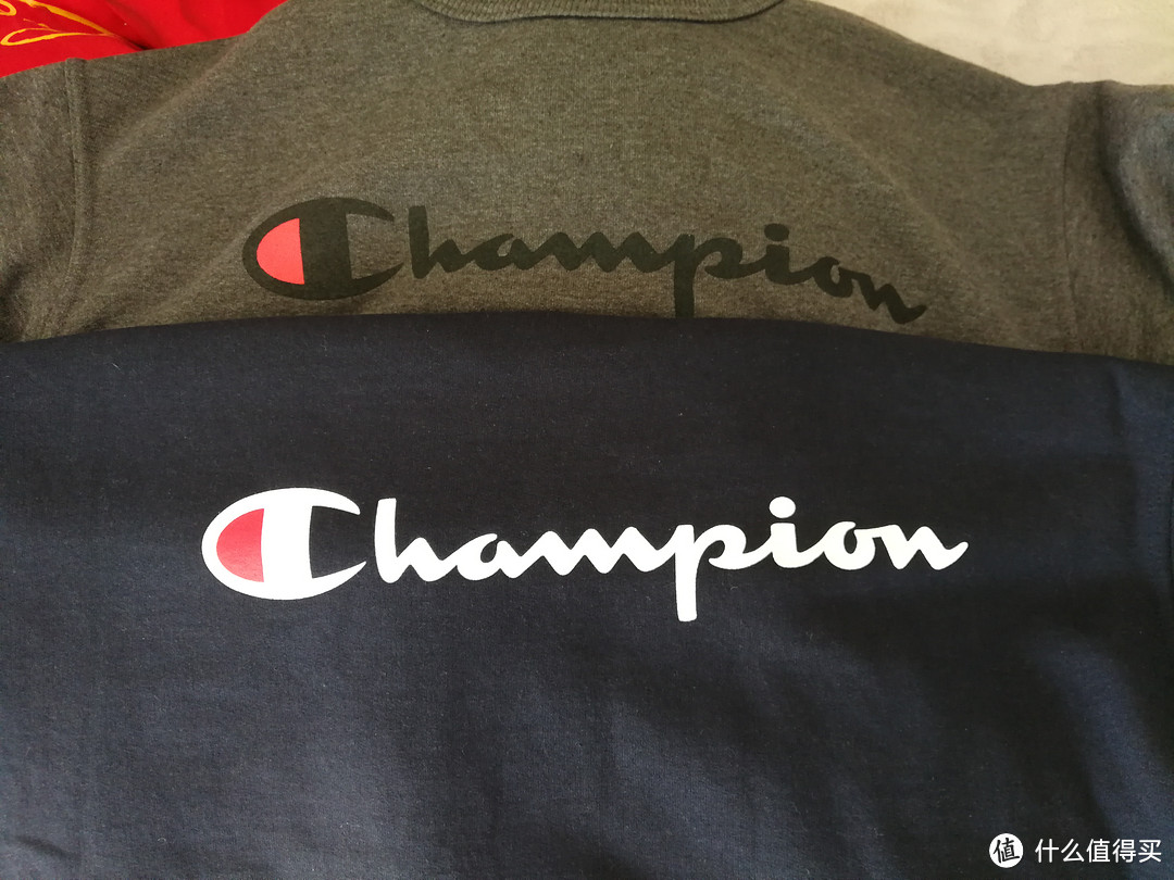 亚马逊购入Champion羊毛圆领衫尺码有点大