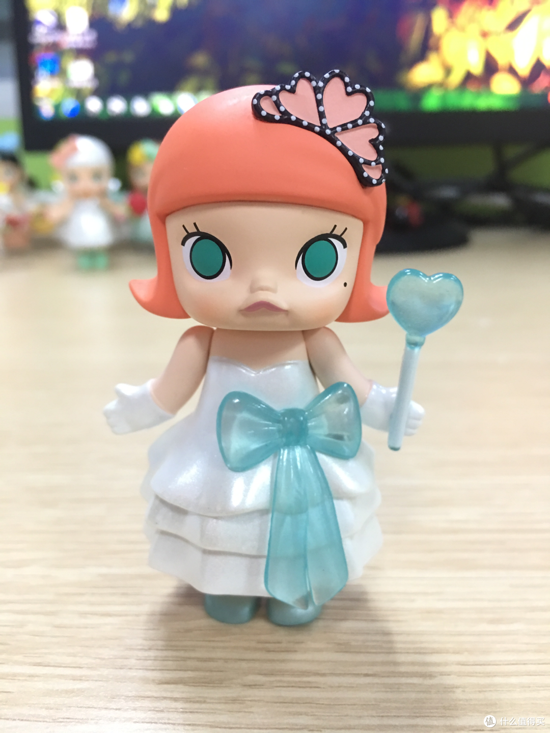 萌娃来袭泡泡玛特molly婚礼花童开箱晒物