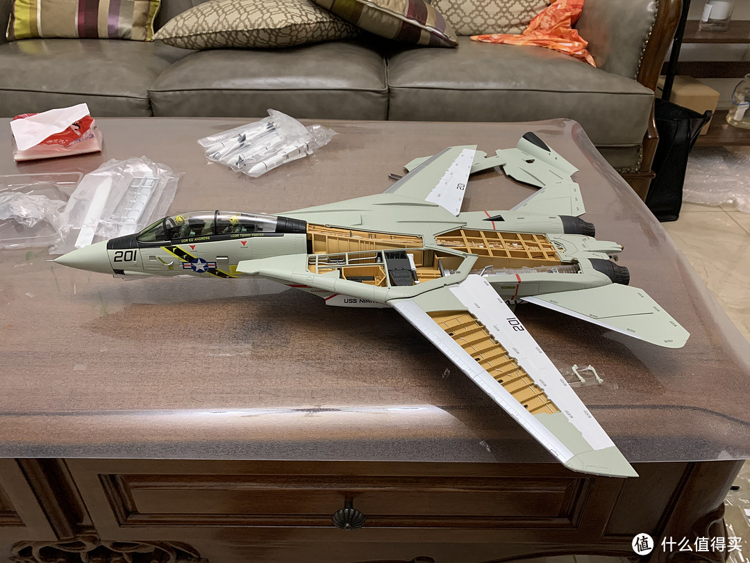 可能是全网首晒--4D Master F-14A JOLLY ROGER VF-84海盗旗中队