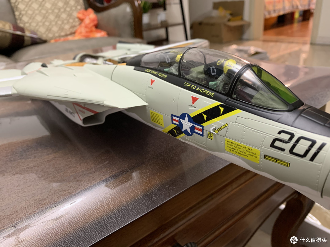 可能是全网首晒--4D Master F-14A JOLLY ROGER VF-84海盗旗中队
