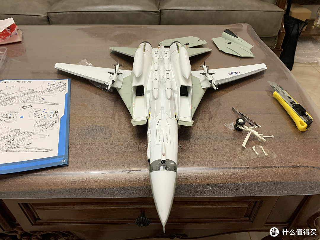 可能是全网首晒--4D Master F-14A JOLLY ROGER VF-84海盗旗中队