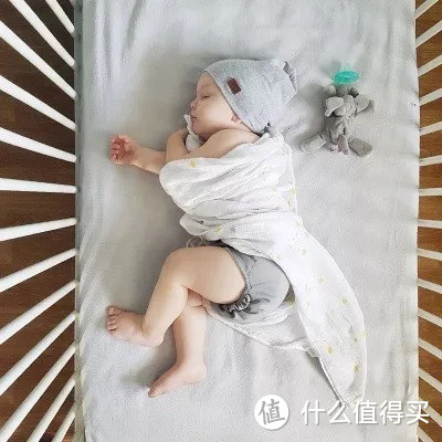 新生儿的见面礼！lulujo婴儿竹棉襁褓巾