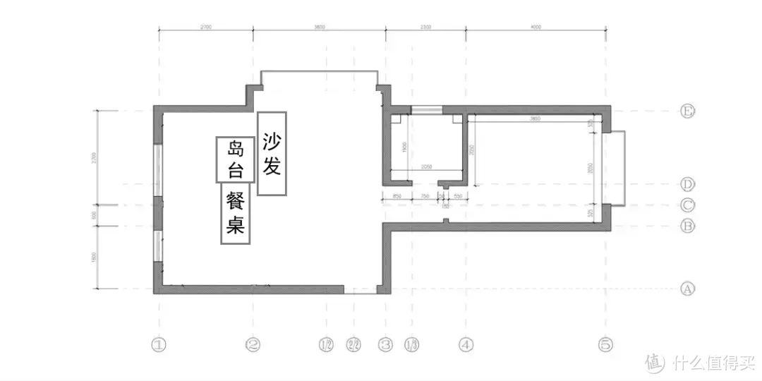 Home+/设计师叫你如何设计自己的家——50平米的两房两厅