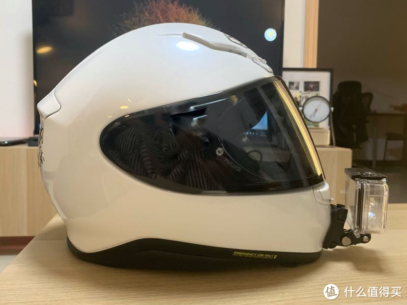 shoei 头盔 下巴安装gopro 教程