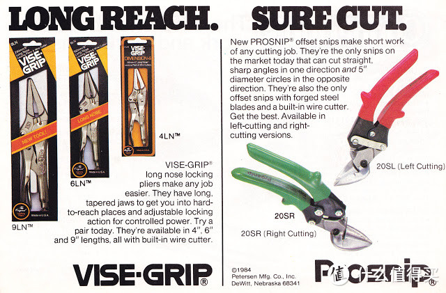 Vise-Grip在1984年广告，里面就有6LN的身影