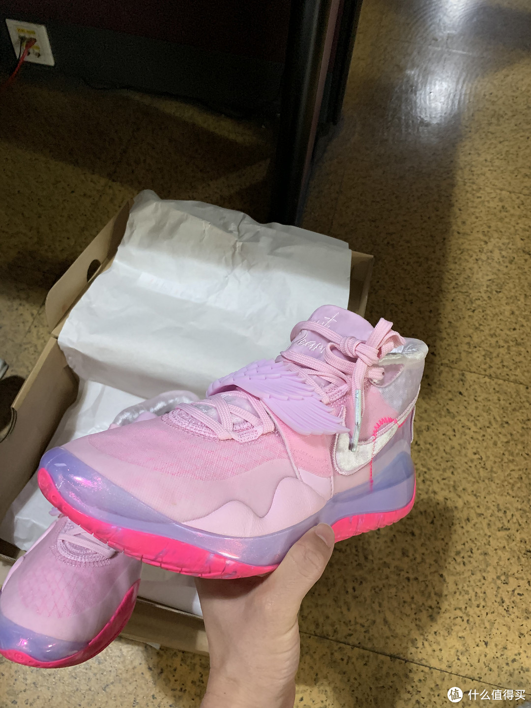 NIKE ZOOM KD12 抗乳腺癌配色开箱