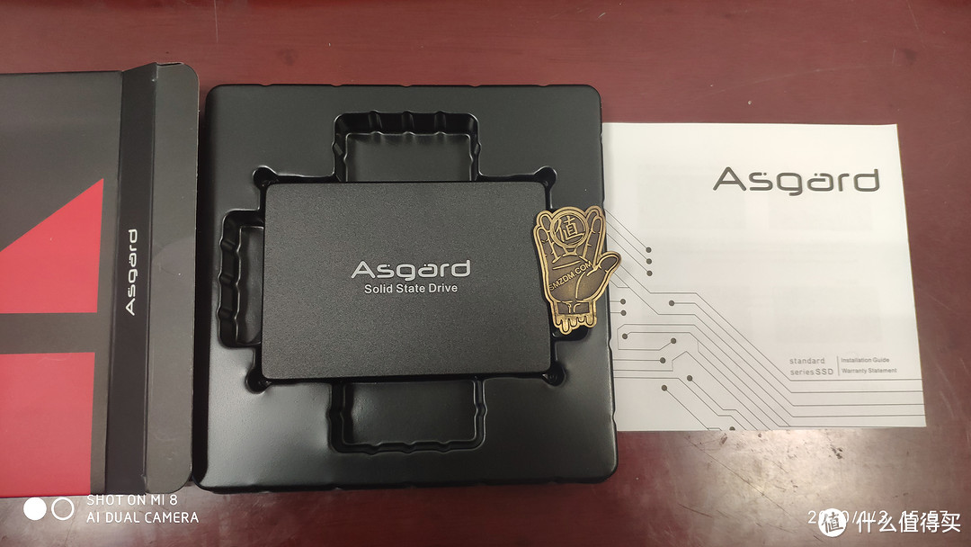 帮别人买了个SSD，Asgard AS250GS2-S7