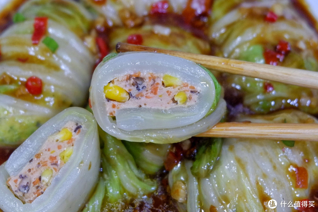 年夜饭菜谱！白菜肉卷~鲜香美味上桌秒抢光