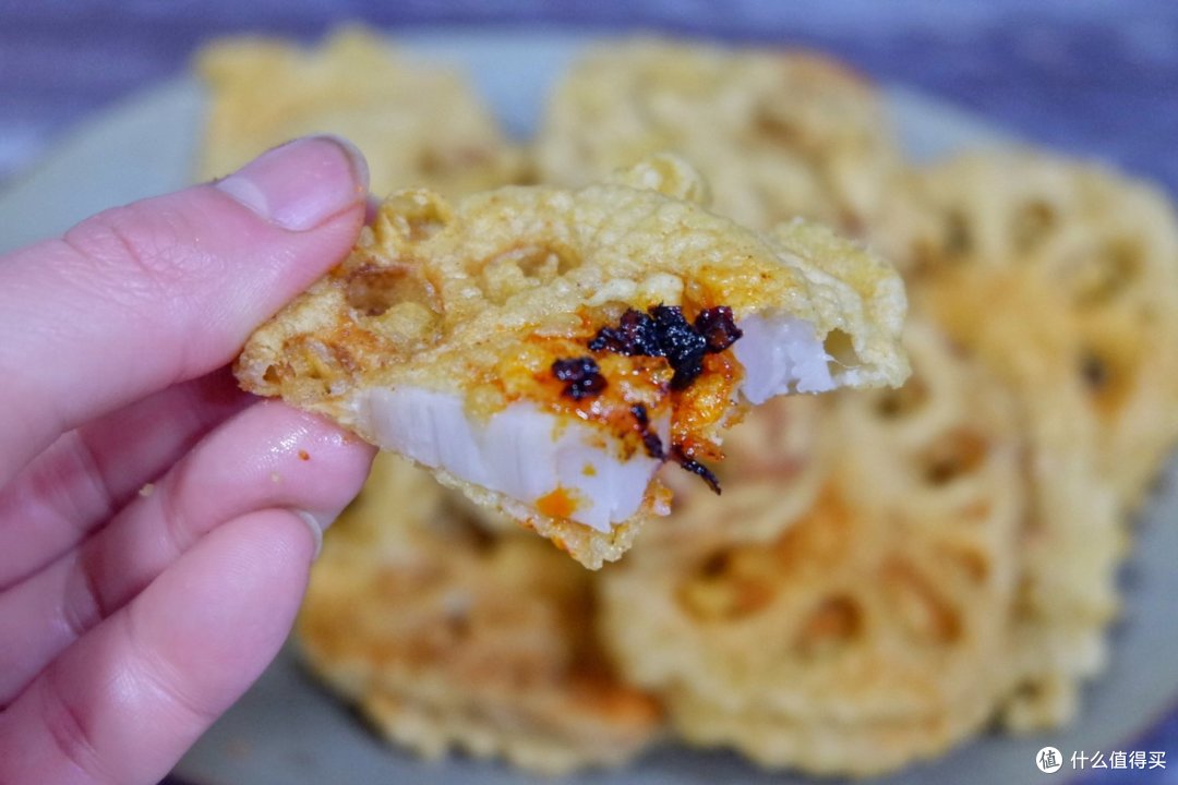 太香了！!外婆炸的椒盐藕片~好吃到舔手指
