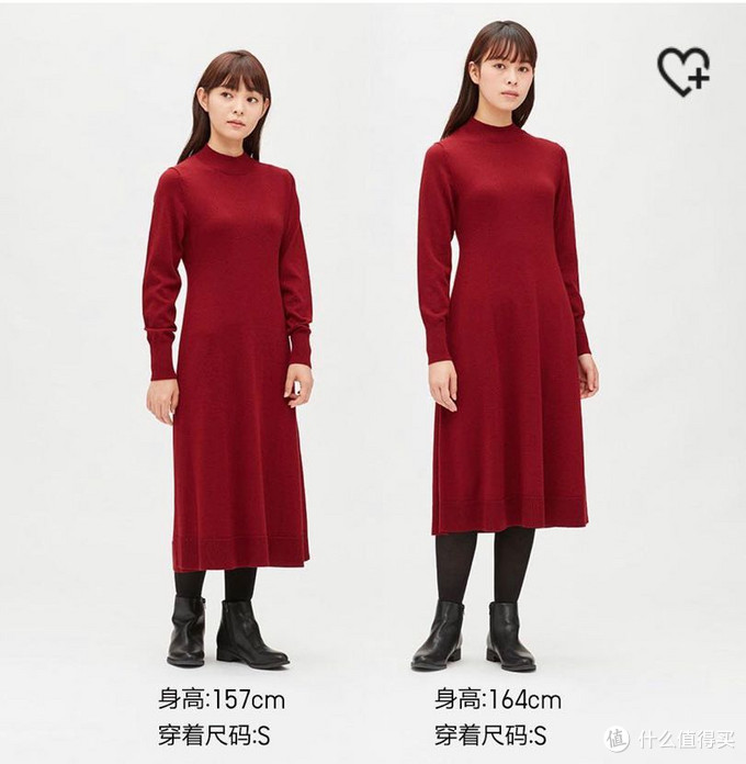 新年新红裙 撩汉必备～ 记第一次购买优衣库针织连衣裙