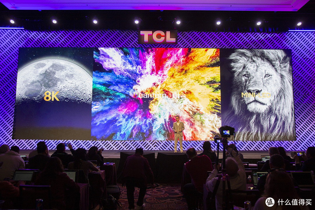 TCL 在CES大展上秀肌肉，8K、MiniLED、旋转电视纷纷亮相