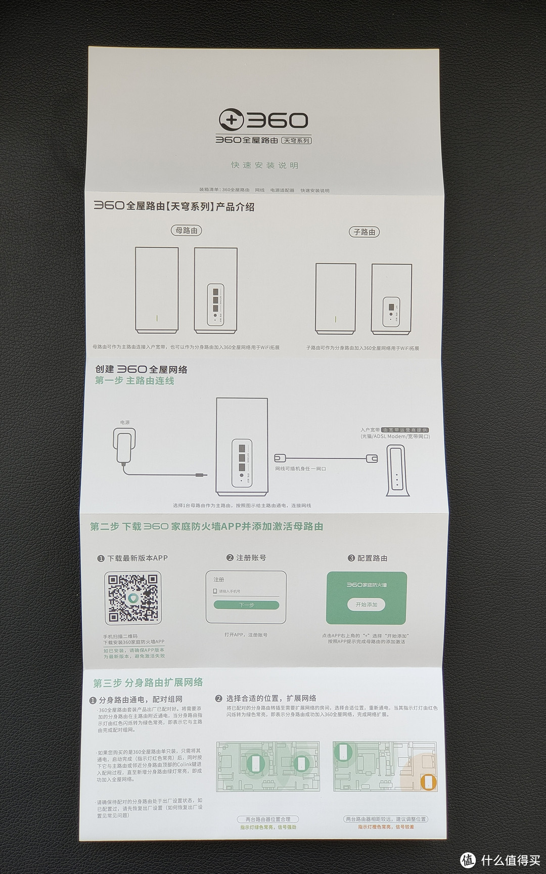 360全屋路由M5 双母装 开箱和使用体验