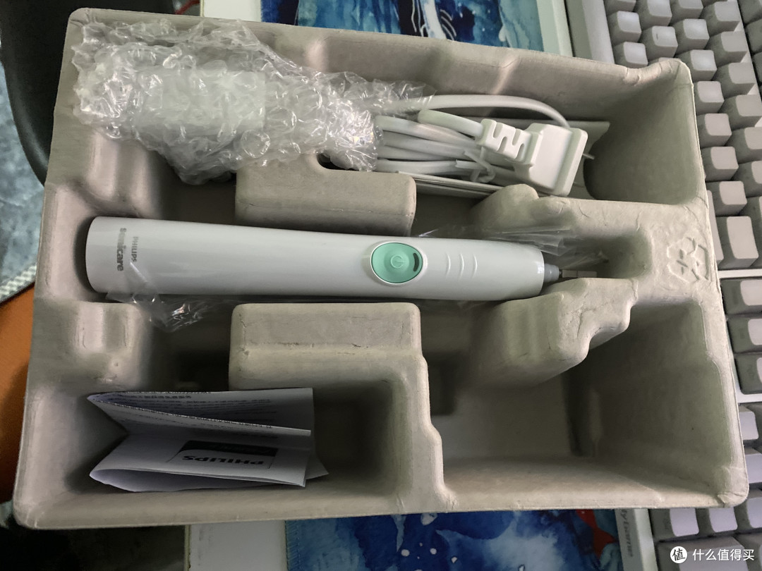 闲鱼淘到的98新的飞利浦6511电动牙刷