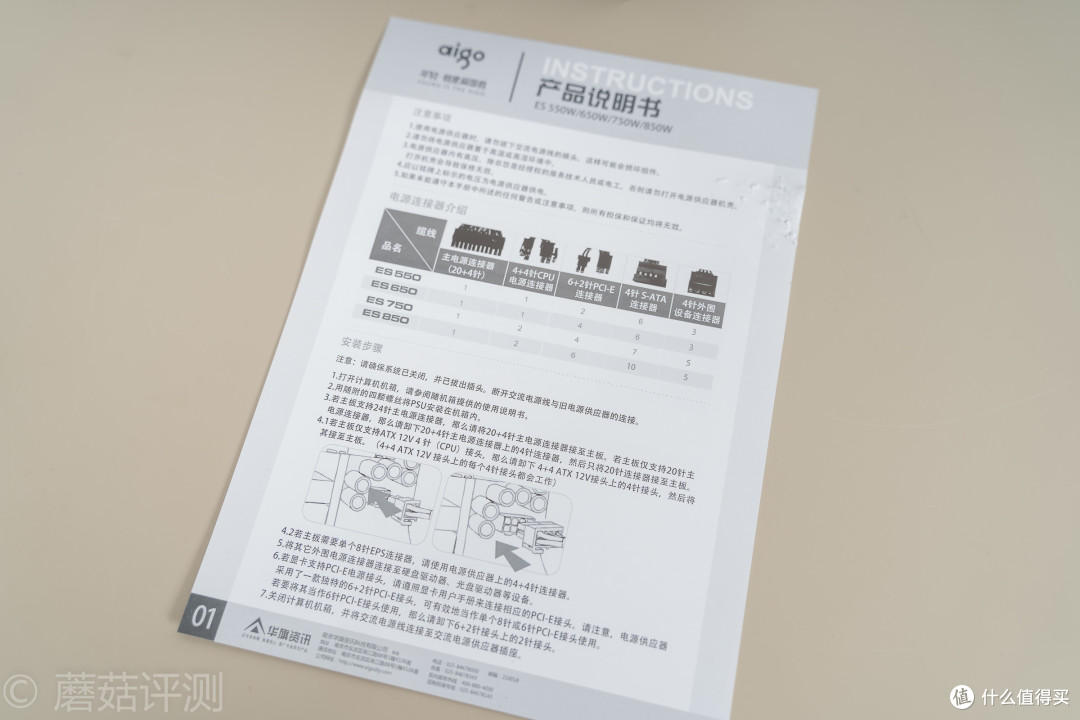 颜值、品质再升级、爱国者(aigo)ES650全模组金牌电源 体验评测