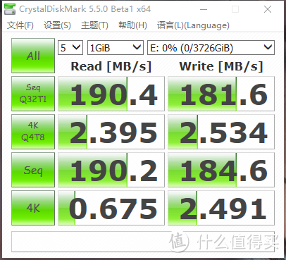 读取写入测试