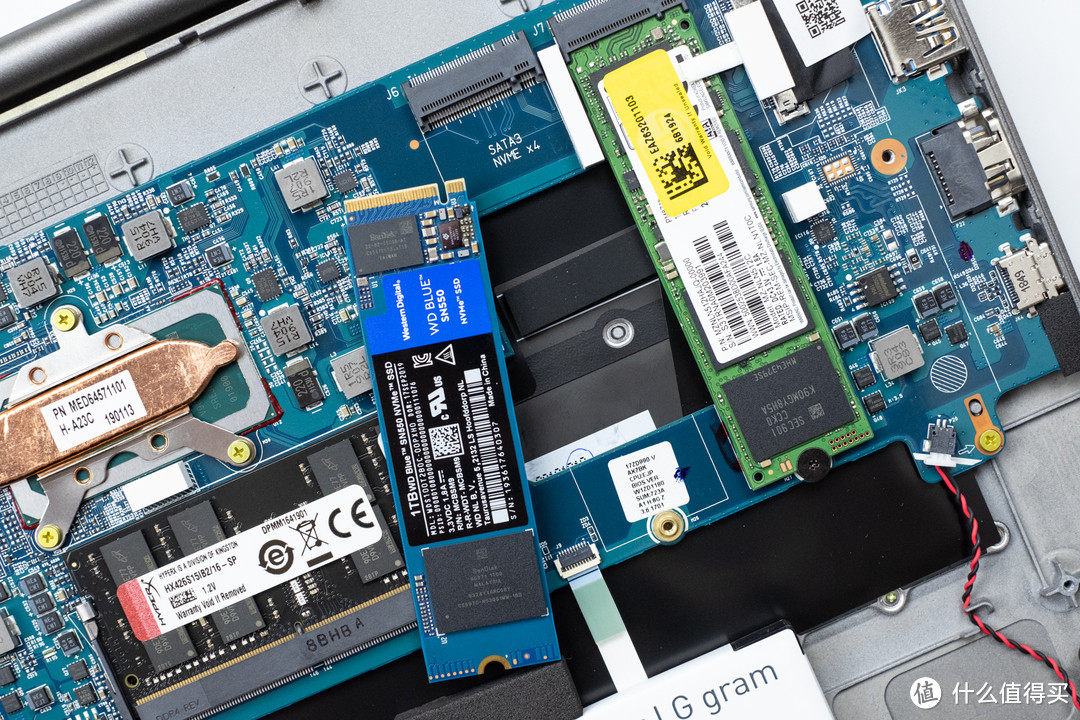 笔记本电脑M.2固态硬盘全面升级记：WD Blue SN550 NVMe SSD 1TB