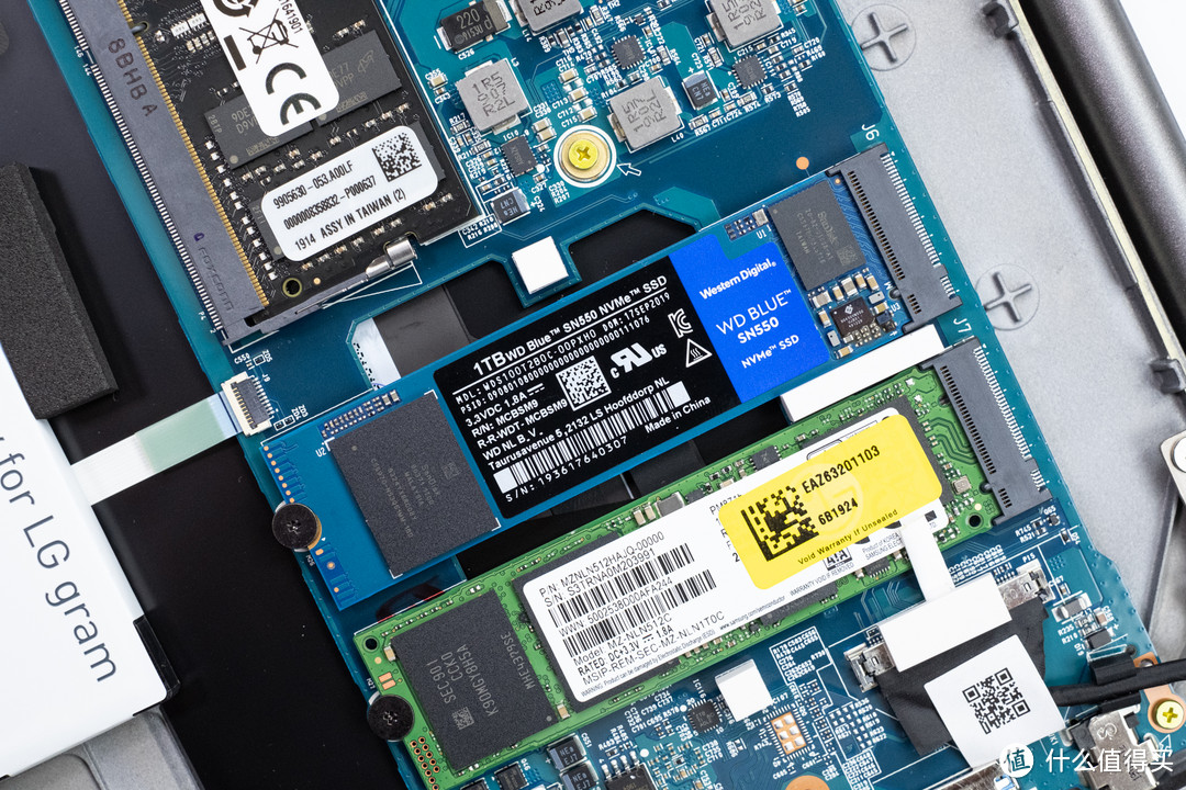 笔记本电脑M.2固态硬盘全面升级记：WD Blue SN550 NVMe SSD 1TB