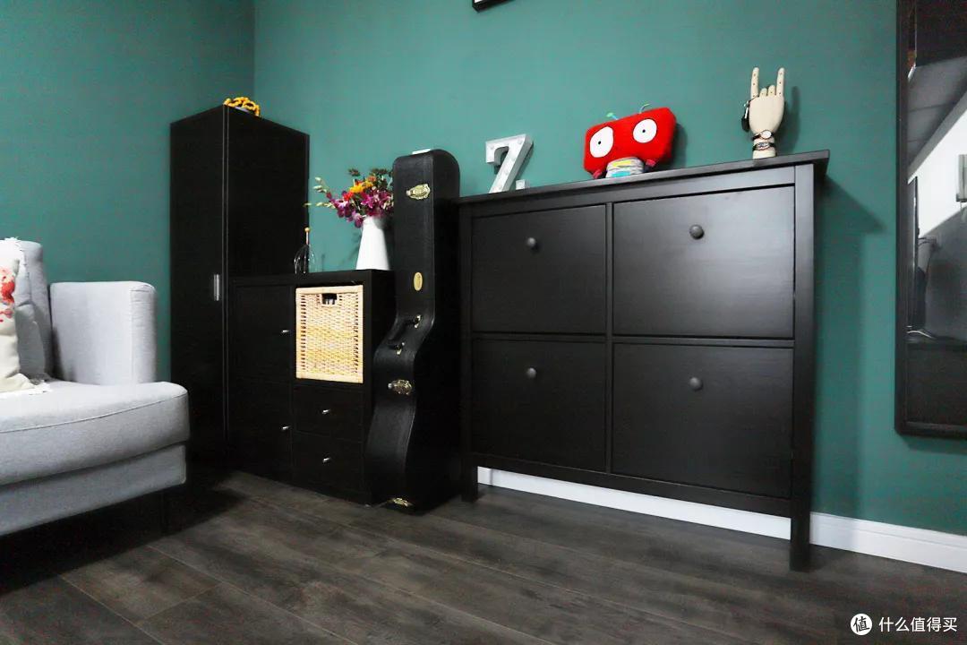 61㎡小户型,全屋深色秒杀寡淡北欧风