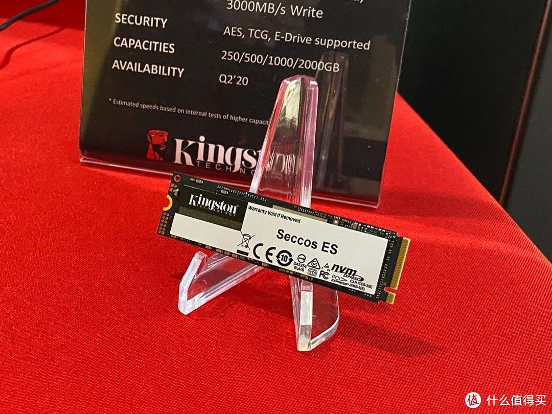 CES2020：金士顿展示自家首款PCIe4.0 M.2 SSD，采用Marvell主控！