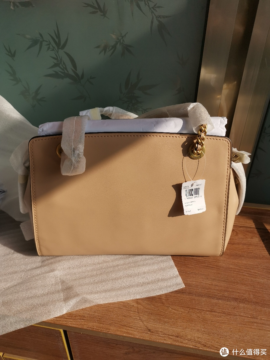 不到550元海淘coach parker女包开箱