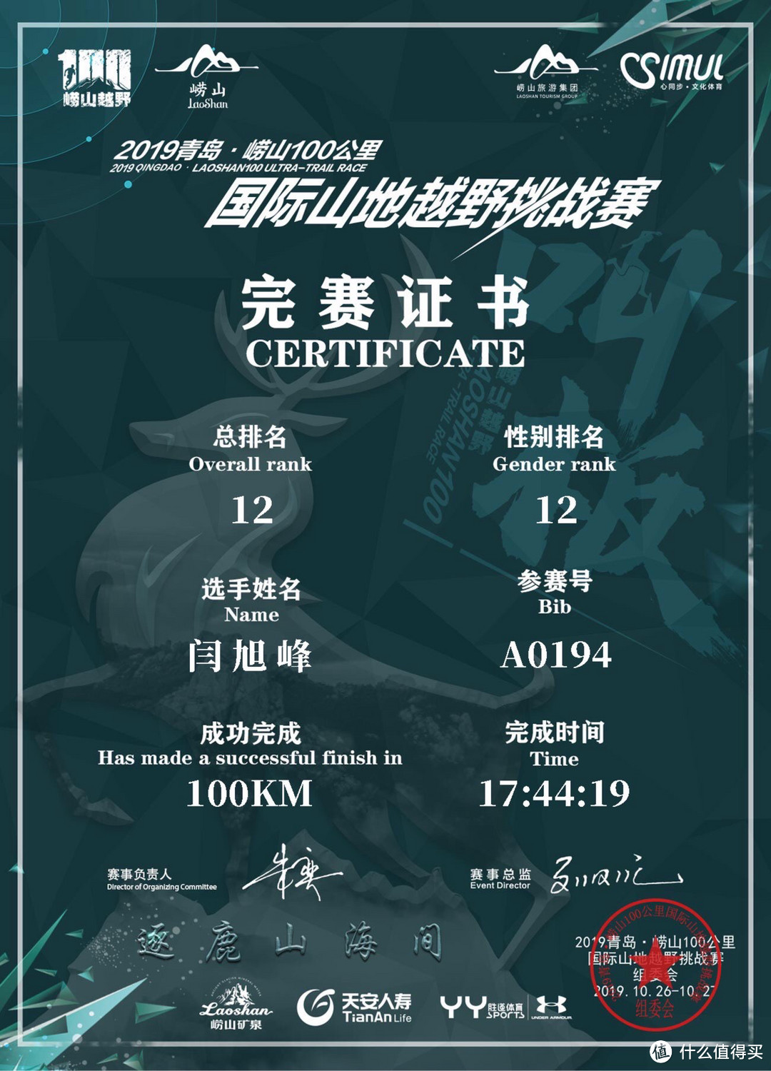 2019，我跑过的这一年，每一步都算数；2020，只争朝夕，不负韶华。