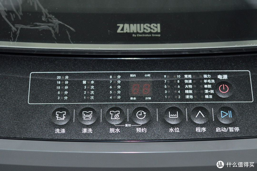 洗衣服一个就够了：伊莱克斯(ZANUSSI) ZWT8512WG洗衣机开箱及体验