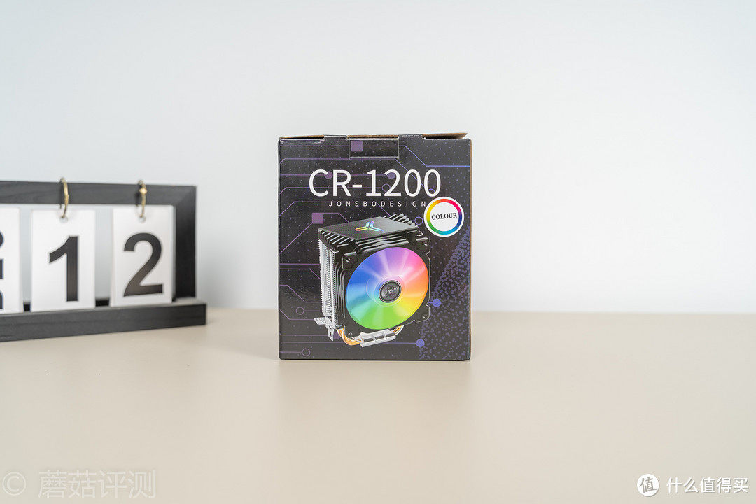蘑菇爱搞机篇一百六十三体积小巧外观酷炫乔思伯cr1200塔式散热器评测
