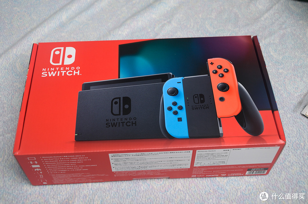 四口之家的新年礼物switch+健身环大冒险+马里奥派对套装+舞力全开