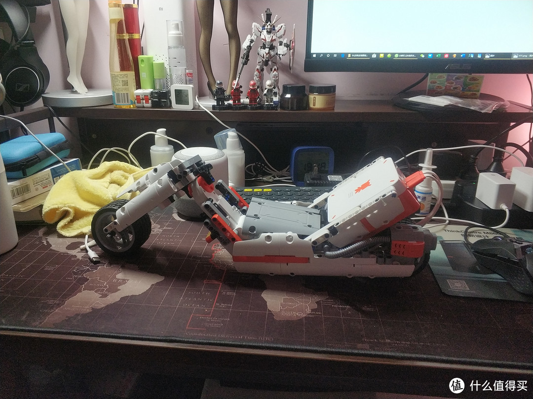 我与米兔积木有个约会之米兔机器人平衡车版MOC哈雷摩托车