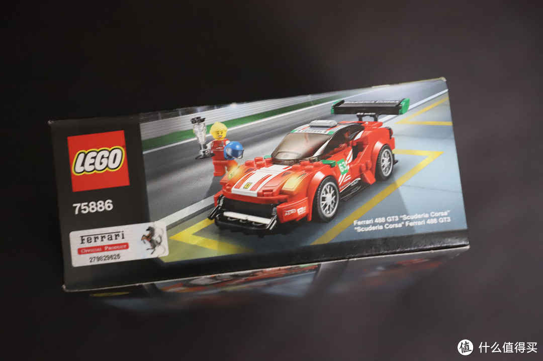 LEGO 法拉利 488 GT3 六颗粒冠军赛车也香