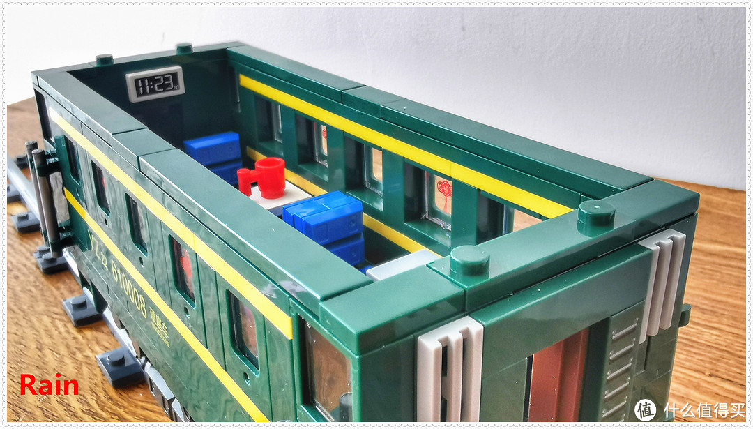 虚测评 篇三十一:潘洛斯积木610008(绿皮火车)
