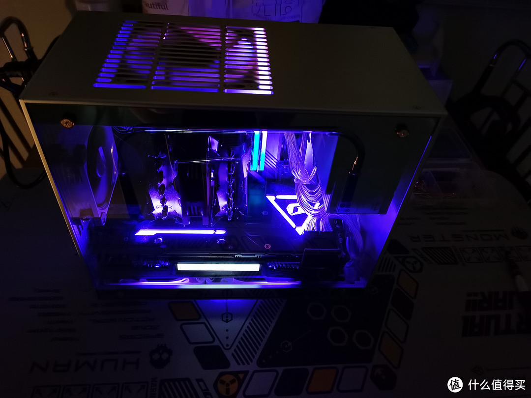 迟来的装机 Captain S.V3 MATX整机搭建 ROG M11G+火神2080s 