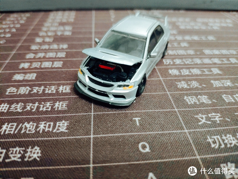 粗看 Y.E.S 1:64 三菱EVO9 车模 