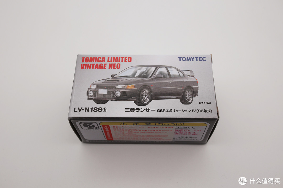 TOMICA 多美卡 TLV 三菱 EVO IV 1/64 车模开箱晒单