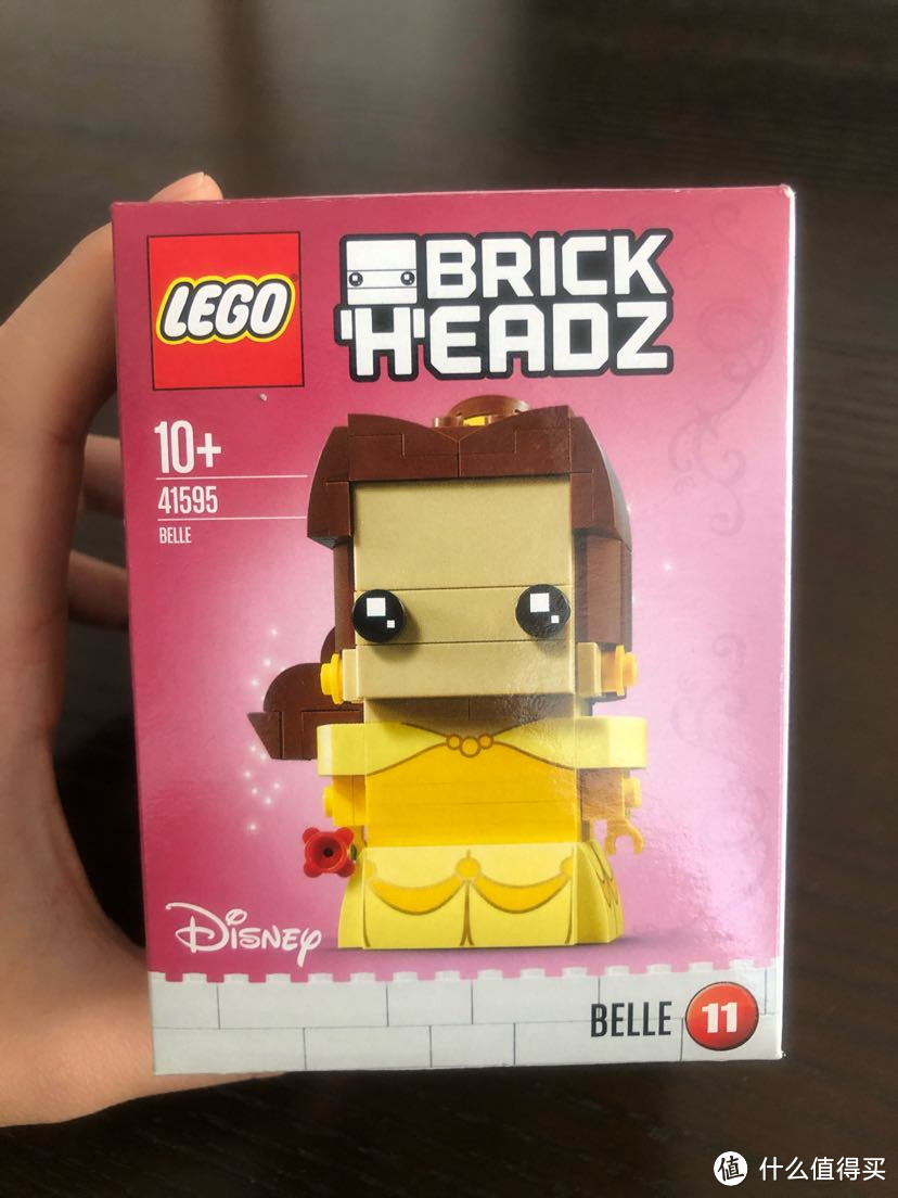 LEGO BRICKHEADZ乐高方头仔41595贝拉公主