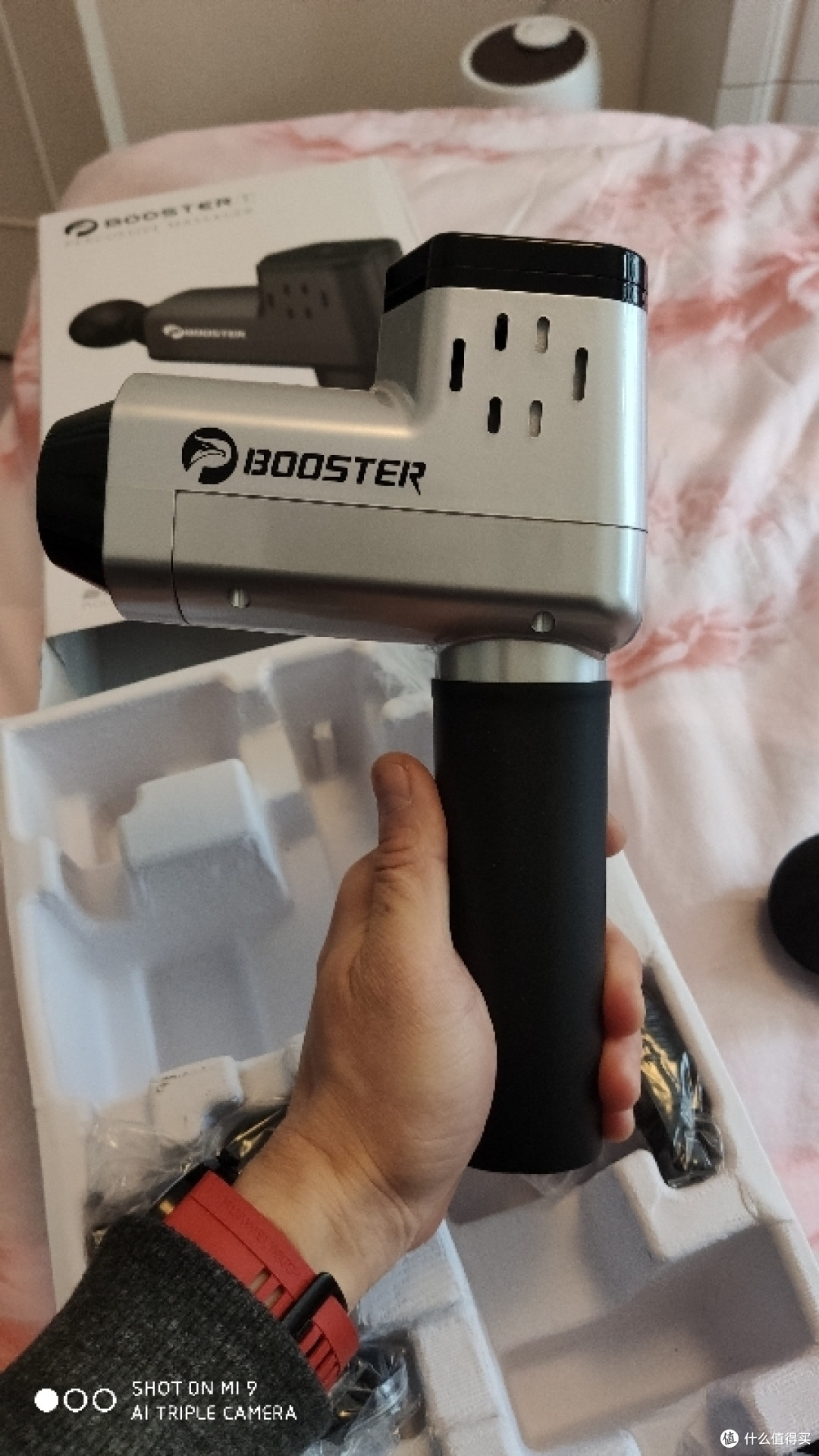 智商税?是否真有效?349元的菠萝君booster筋膜枪跑后体验