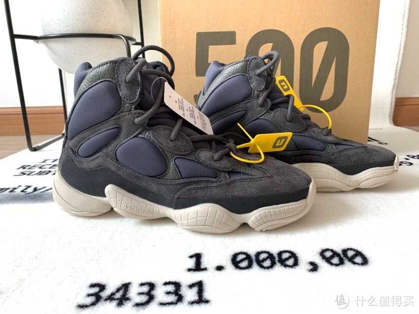 冬日大棉鞋Yeezy 500 高帮