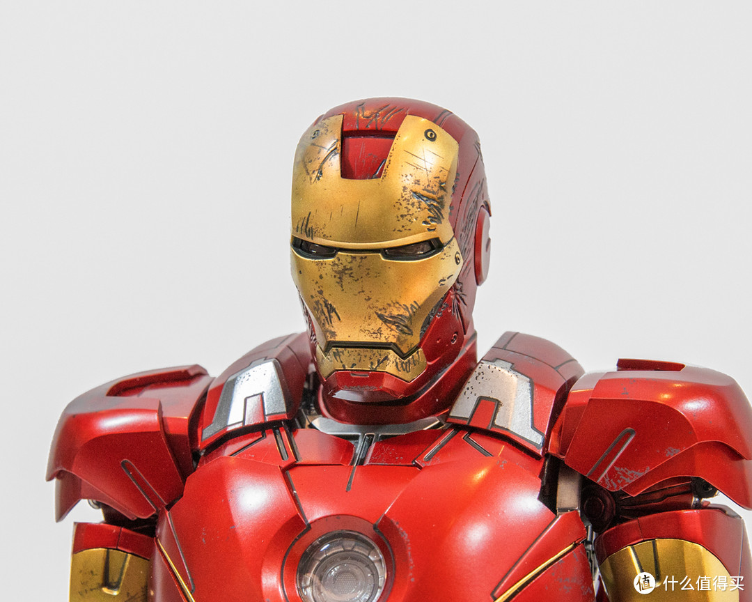 怀念华丽的首次集结——Hot Toys 钢铁侠 Mark 7 合金版 1/6可动人偶