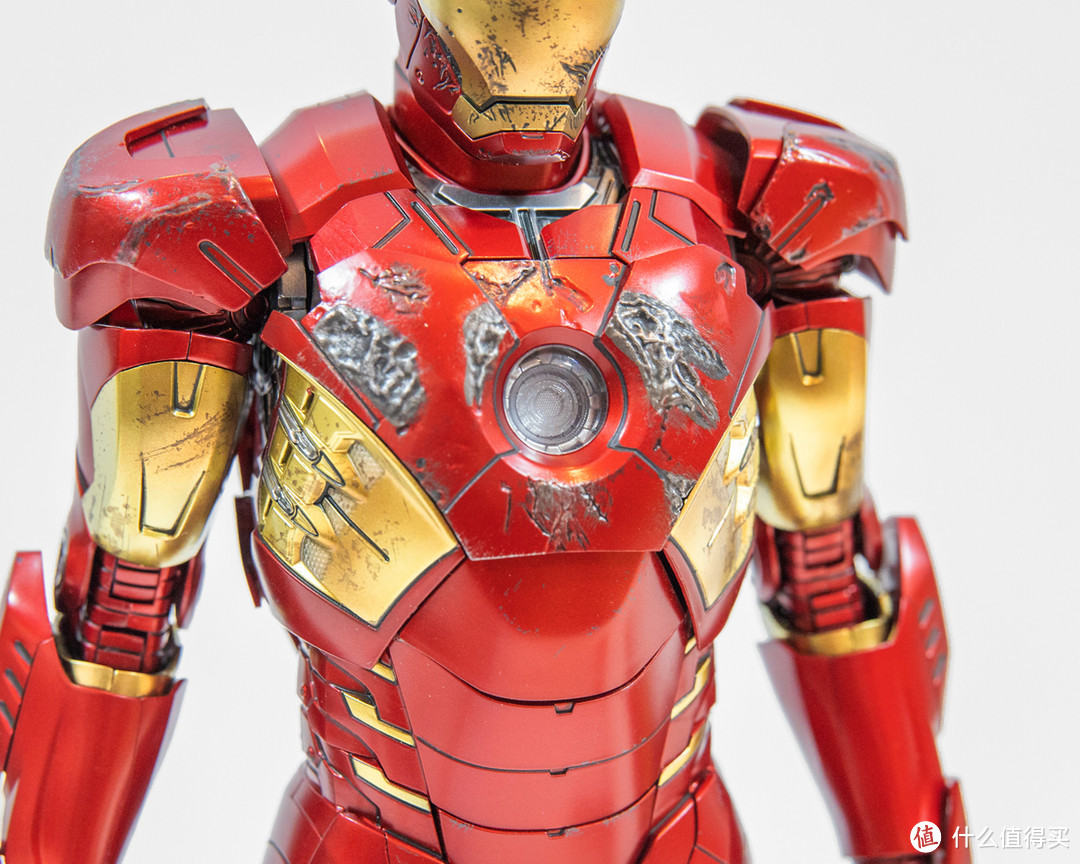 怀念华丽的首次集结——Hot Toys 钢铁侠 Mark 7 合金版 1/6可动人偶