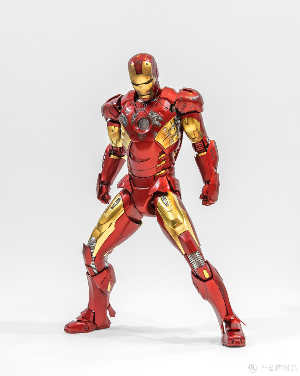 怀念华丽的首次集结——Hot Toys 钢铁侠 Mark 7 合金版 1/6可动人偶