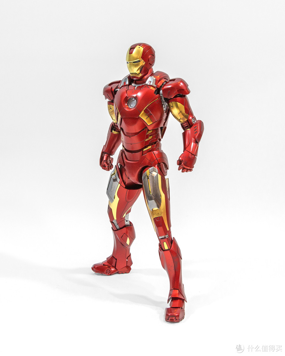 怀念华丽的首次集结——Hot Toys 钢铁侠 Mark 7 合金版 1/6可动人偶