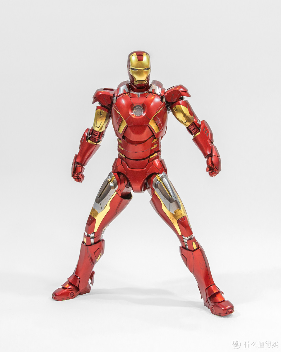 怀念华丽的首次集结——Hot Toys 钢铁侠 Mark 7 合金版 1/6可动人偶