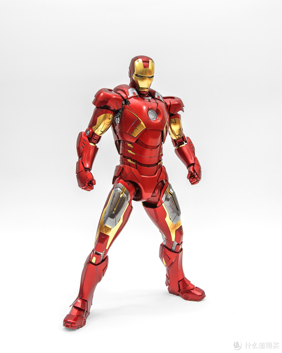 怀念华丽的首次集结——Hot Toys 钢铁侠 Mark 7 合金版 1/6可动人偶