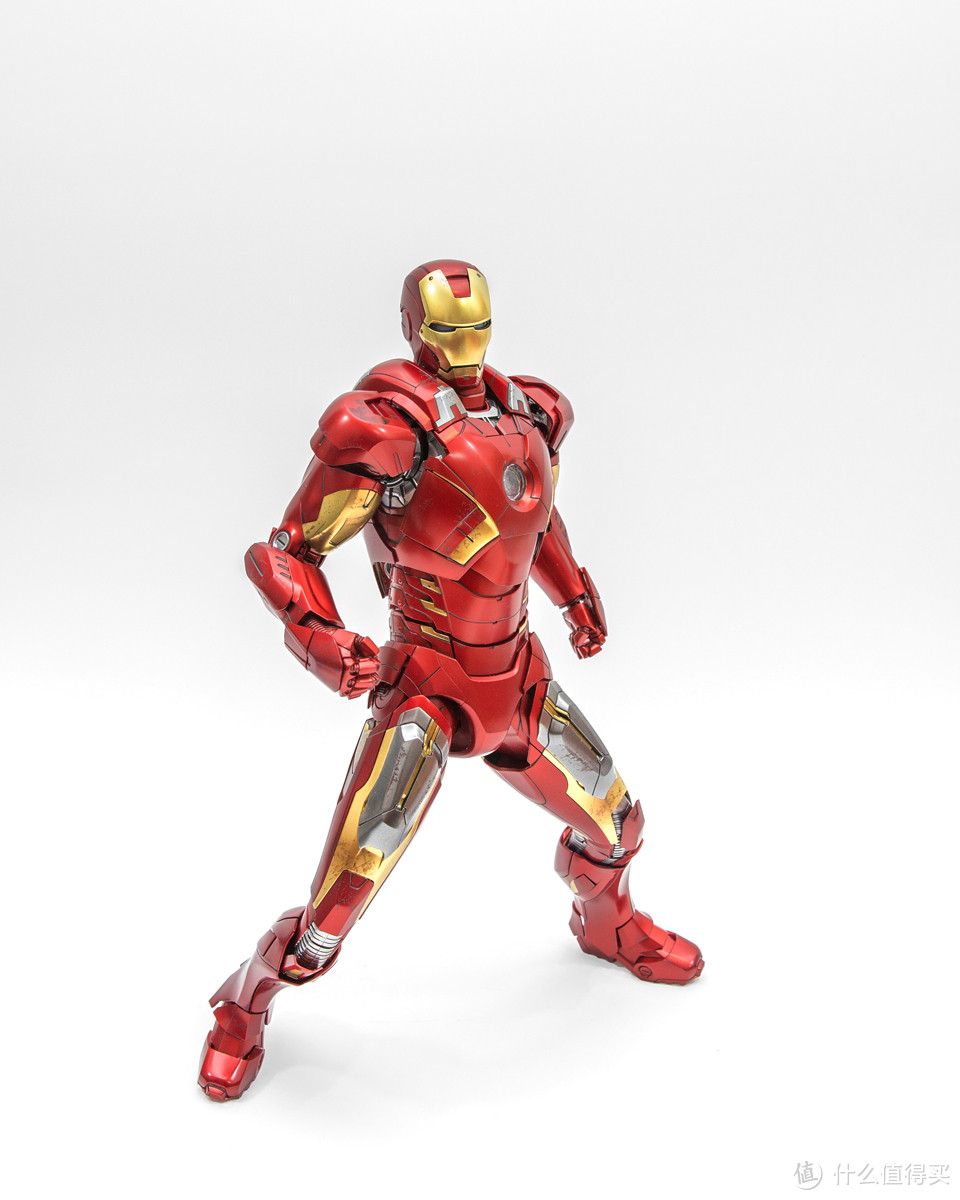 怀念华丽的首次集结——Hot Toys 钢铁侠 Mark 7 合金版 1/6可动人偶