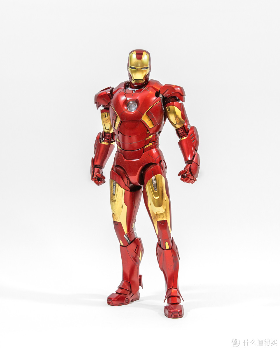 怀念华丽的首次集结——Hot Toys 钢铁侠 Mark 7 合金版 1/6可动人偶